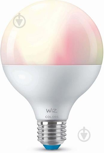 Умная лампа WIZ Smart RGB Wi-Fi 11 Вт G95 матовая E27 220 В 2200-6500 К 929002383902 - фото 2