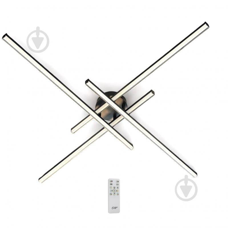 Люстра підвісна LIGHT SET LILEYA LS89 4x60 Вт чорний - фото 1 Люстра підвісна LIGHT SET LILEYA LS89 4x60 Вт чорний - фото 1