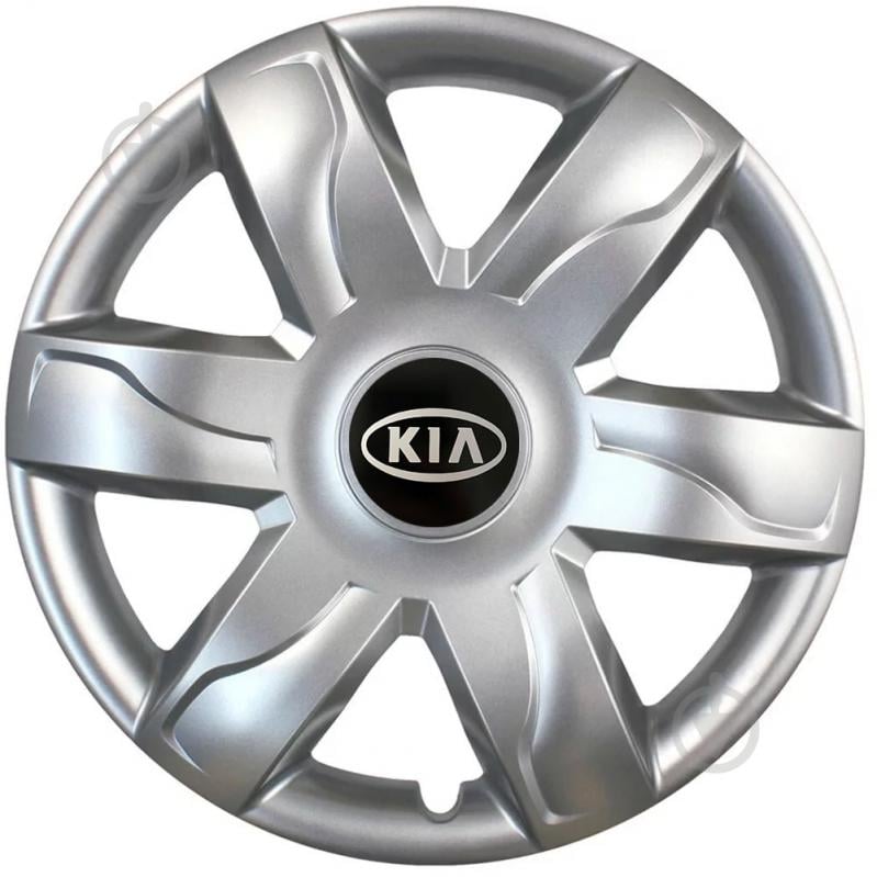 Ковпак для коліс SKS Kia 318 R15" 4 шт. срібний - фото 1