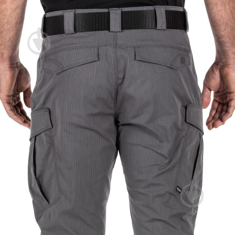 Брюки тактические 5.11 Tactical "ICON PANTS" р. W30/L32 flint 74521-258 - фото 4