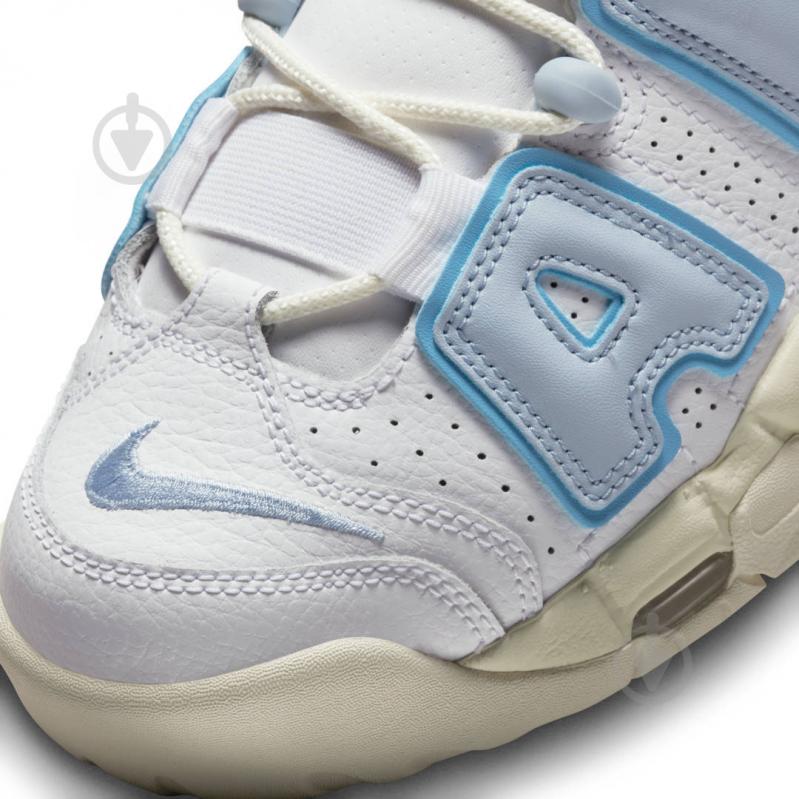 Кросівки жіночі Nike WMNSAIR MORE UPTEMPO FD9869-100 р.37,5 блакитні - фото 7