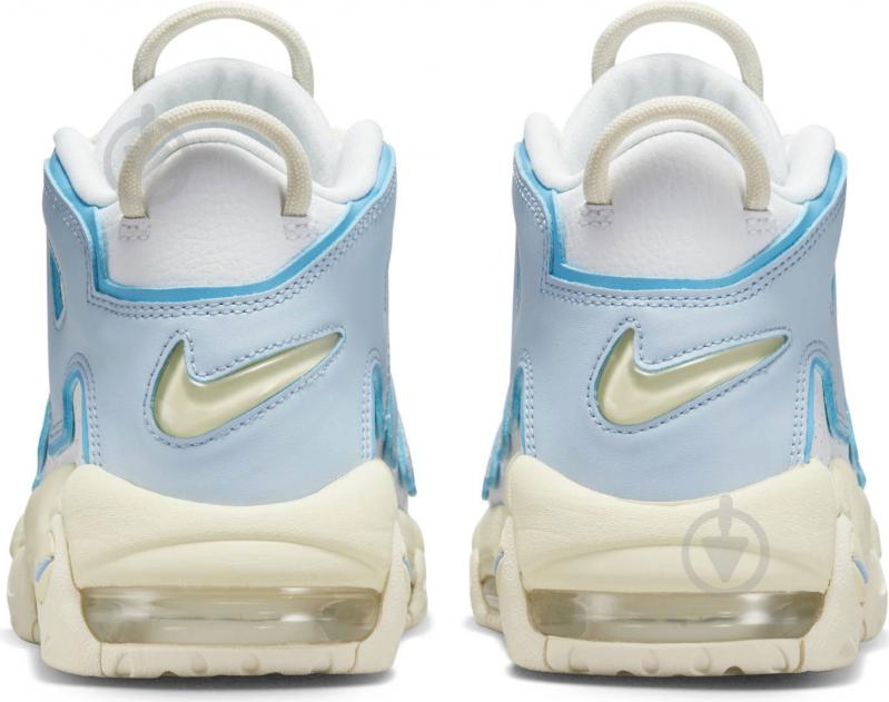 Кросівки жіночі Nike WMNSAIR MORE UPTEMPO FD9869-100 р.37,5 блакитні - фото 9