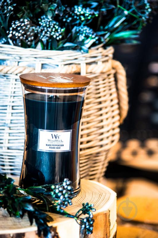 Свічка ароматична Woodwick Large Black Peppercorn 609 г - фото 3