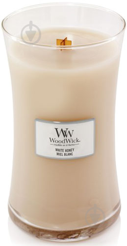 Свічка ароматична Woodwick Large White Honey 609 г - фото 1