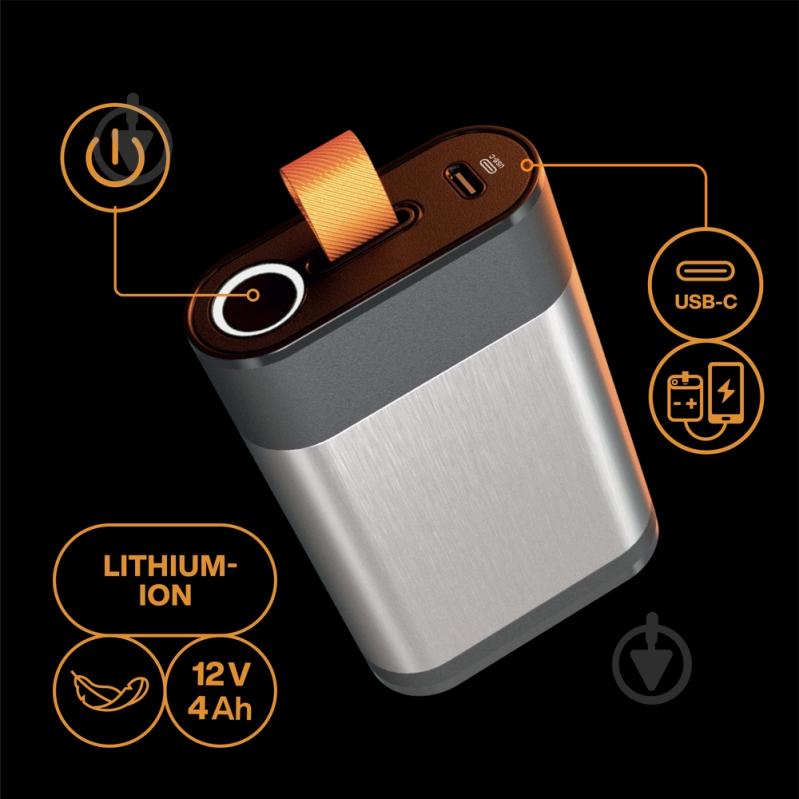 Акумулятор Fiskars 12V-4Ah - фото 3