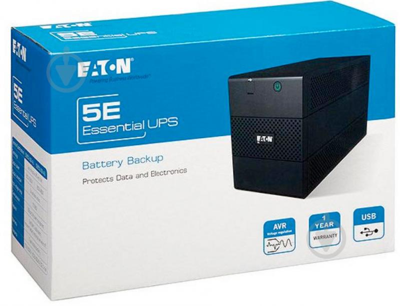 Джерело безперебійного живлення (ДБЖ) Eaton 5E 650i USB DIN 5E650IUSBDIN - фото 4