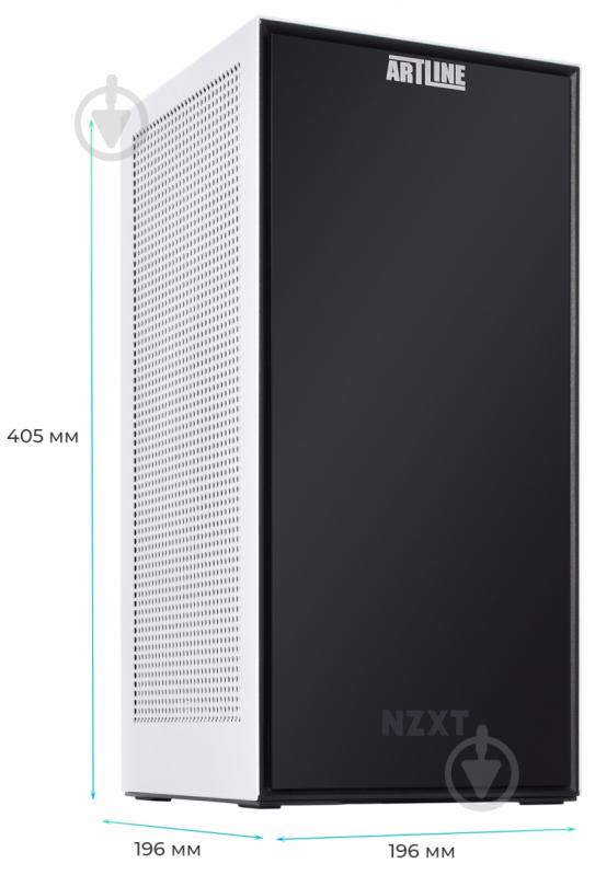 Комп'ютер Artline Overlord H1 (H1v16w) black/white - фото 11