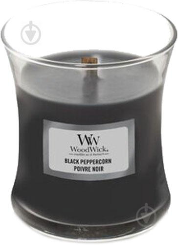 Свеча ароматическая Woodwick Mini Black Peppercorn 85г - фото 1