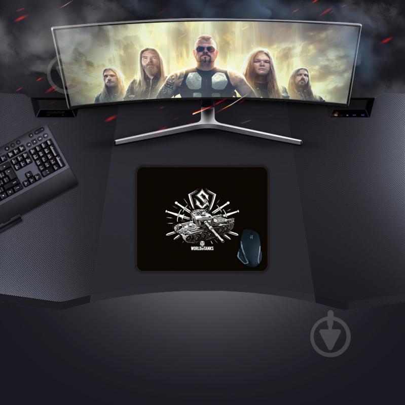 Килимок World of Tanks для миші Sabaton Limited Edition Band L (Вот Сабатон) (FWGMPSBLOGO21SD0L) - фото 3