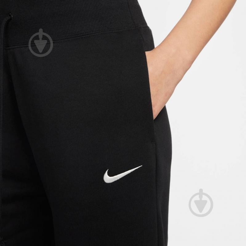 Брюки Nike W NSW PHNX FLC HR PANT STD DQ5688-010 р. M черный - фото 3