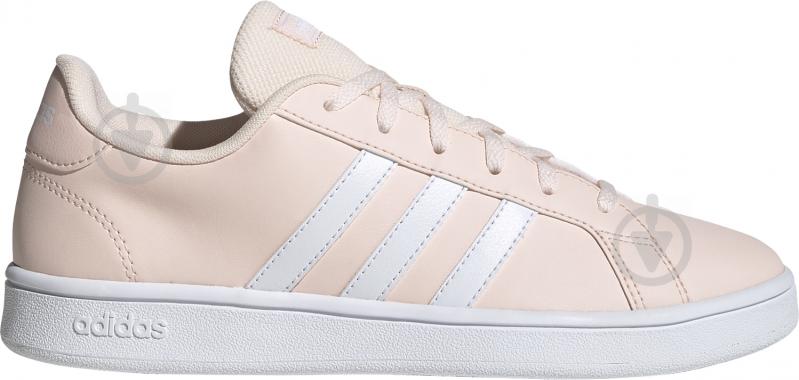 Кроссовки женские демисезонные Adidas GRAND COURT BASE FW0809 р.36 розовые - фото 1