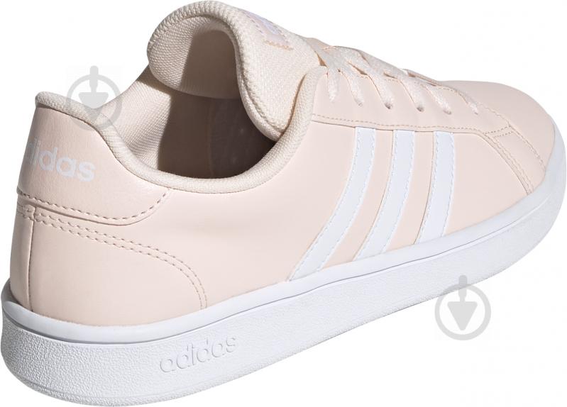 Кроссовки женские демисезонные Adidas GRAND COURT BASE FW0809 р.36 розовые - фото 3