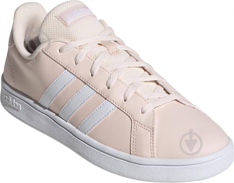 Кроссовки женские демисезонные Adidas GRAND COURT BASE FW0809 р.36 розовые - фото 8