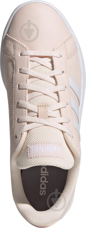 Кроссовки женские демисезонные Adidas GRAND COURT BASE FW0809 р.36 2/3 розовые - фото 11