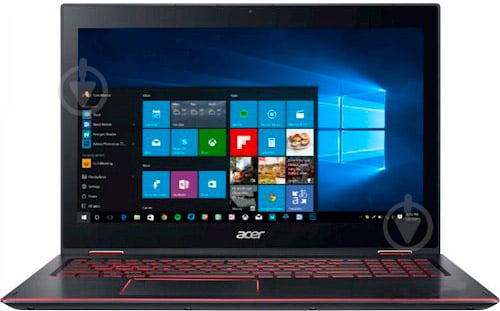 Ноутбук Acer Nitro 5 Spin NP515-51-56PM 15,6" (NH.Q2YEU.013) black/red - фото 1