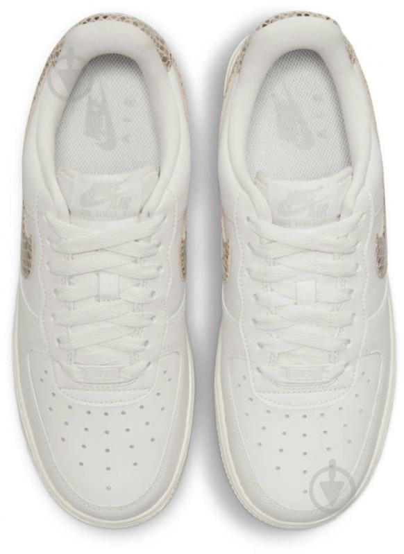 Кроссовки женские демисезонные Nike AIR FORCE 1 DD8959-002 р.36,5 белые - фото 6