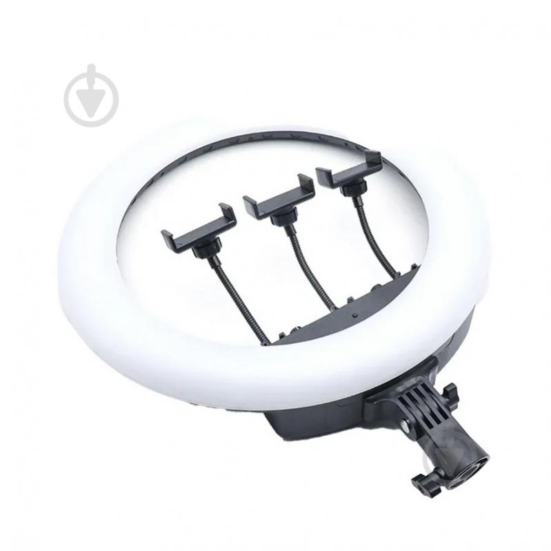 Светильник кольцевой RTAKO AR-GTB01-18S Digital display Ring Light ABS 18" (6942063218661) - фото 1