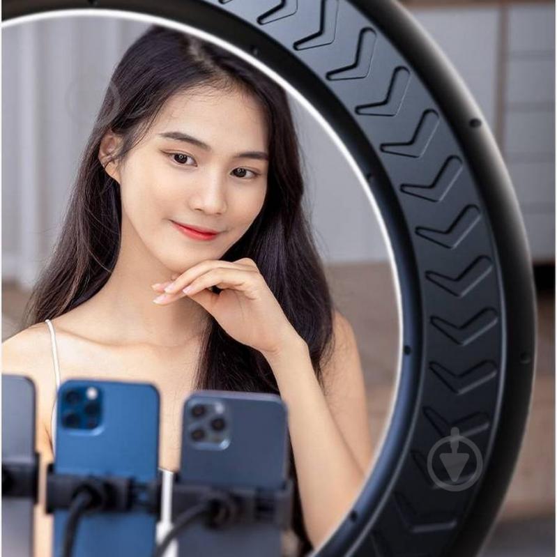 Светильник кольцевой RTAKO AR-GTB01-18S Digital display Ring Light ABS 18" (6942063218661) - фото 7