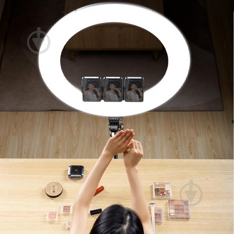 Светильник кольцевой RTAKO AR-GTB01-18S Digital display Ring Light ABS 18" (6942063218661) - фото 8