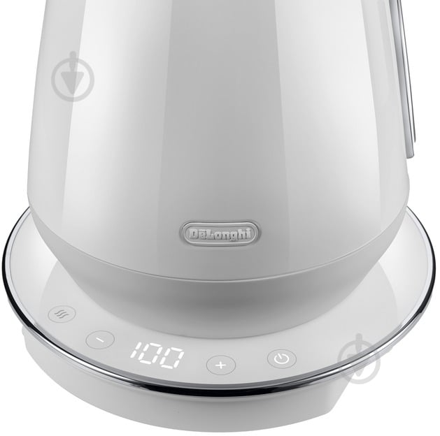 Електрочайник Delonghi KBY 2011 W Eclettica SpecialTea 1.7 л білий - фото 5