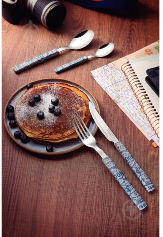 Набор столовых приборов Tramontina Bliss 16 предметов Light Gray (29899/128) - фото 2 Набор столовых приборов Tramontina Bliss 16 предметов Light Gray (29899/128) - фото 2