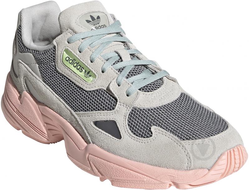 Кросівки жіночі Adidas FALCON W FV1104 р.40 2/3 сірі - фото 3