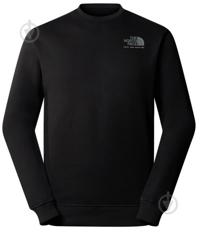 Світшот THE NORTH FACE M GRAPHIC CREW 3 NF0A87EUJK3 р.XL чорний - фото 5