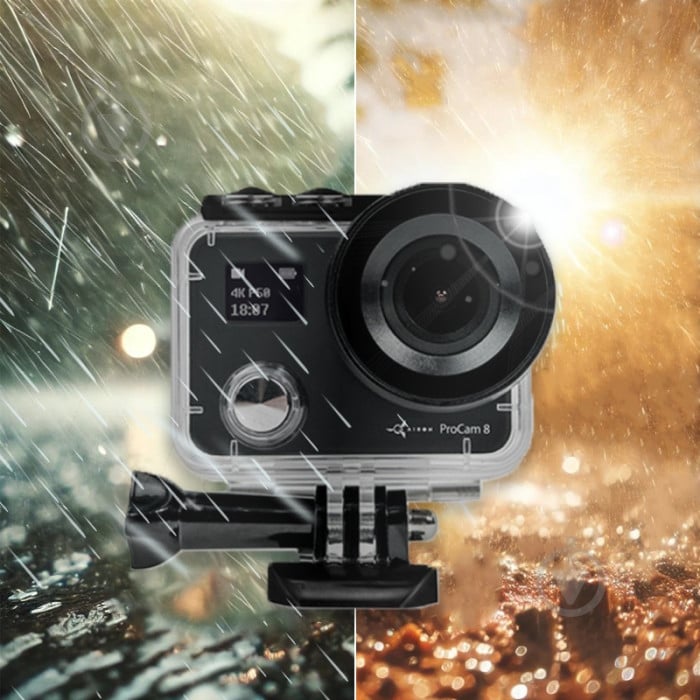 Экшн-камера AIRON ProCam 8: Набор экшн камеры для тактических шлемов black (4822356754510) - фото 5 Экшн-камера AIRON ProCam 8: Набор экшн камеры для тактических шлемов black (4822356754510) - фото 5