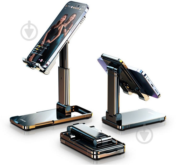 Подставка RTAKO TC01A DoubIe SIiding StabiIizing Bracket Black (6975523009431) - фото 2 Подставка RTAKO TC01A DoubIe SIiding StabiIizing Bracket Black (6975523009431) - фото 2