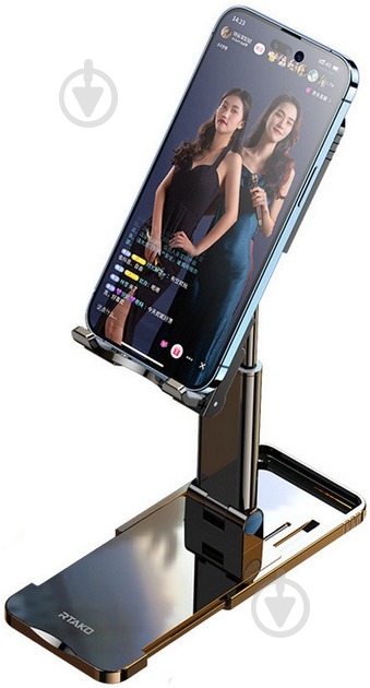 Подставка RTAKO TC01A DoubIe SIiding StabiIizing Bracket Black (6975523009431) - фото 1 Подставка RTAKO TC01A DoubIe SIiding StabiIizing Bracket Black (6975523009431) - фото 1