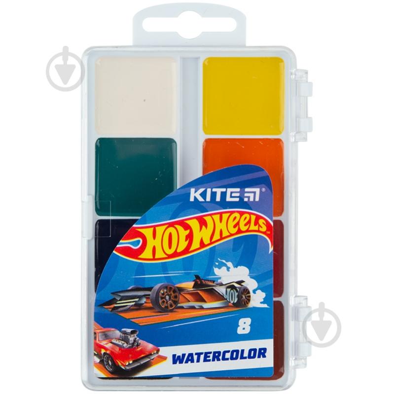 Краски акварельные Hot Wheels 8 шт. HW23-065 KITE - фото 1