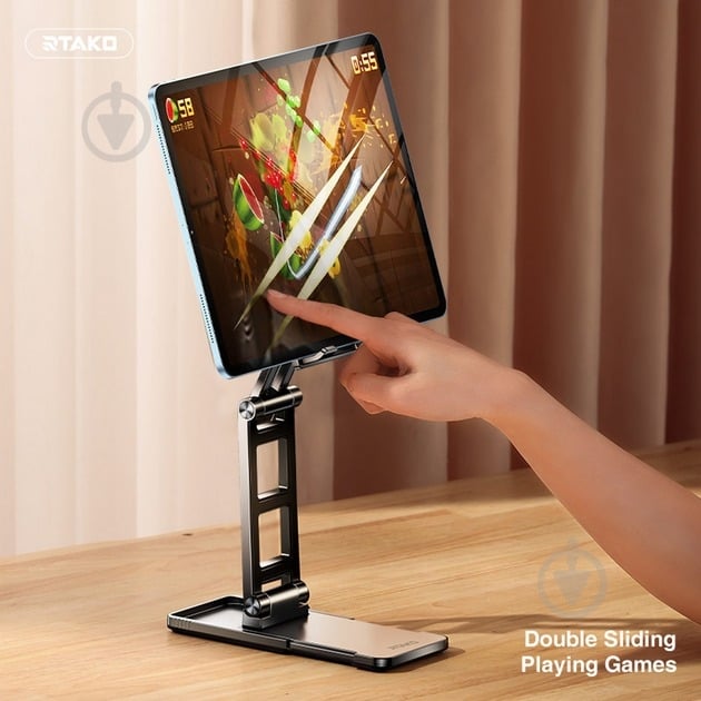 Подставка RTAKO TC06 Double SIiding StabiIizing Bracket Black (6975523009455) - фото 6 Подставка RTAKO TC06 Double SIiding StabiIizing Bracket Black (6975523009455) - фото 6