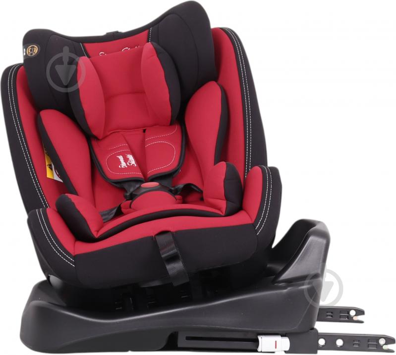 Автокресло Eternal Shield AA07-R с isofix красный с черным - фото 5