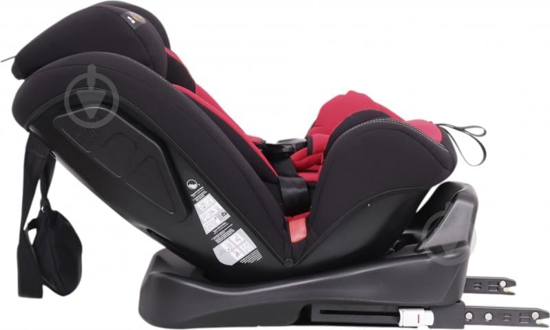 Автокресло Eternal Shield AA07-R с isofix красный с черным - фото 6