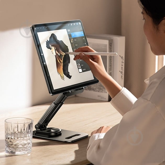 Підставка RTAKO ZJ-P01 FOUR BEARINGS MORTISE AND TENON BRACKET Black (69420632) - фото 6 Підставка RTAKO ZJ-P01 FOUR BEARINGS MORTISE AND TENON BRACKET Black (69420632) - фото 6