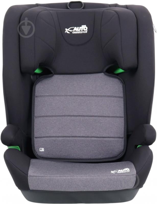Автокресло Auto Assistance AA17-B черно-серый - фото 1