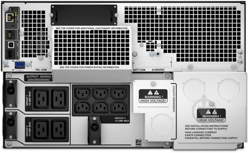 Джерело безперебійного живлення (ДБЖ) APC Smart-UPS SRT 10000VA RM SRT10KRMXLI - фото 7