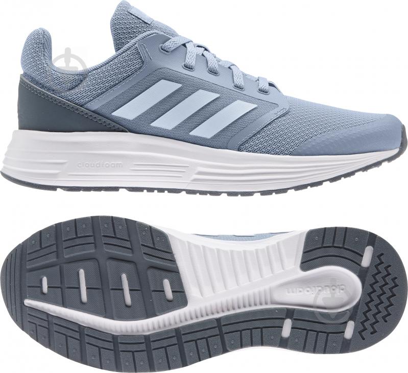 Кроссовки женские летние Adidas GALAXY 5 FW6123 р.38 2/3 голубые - фото 10