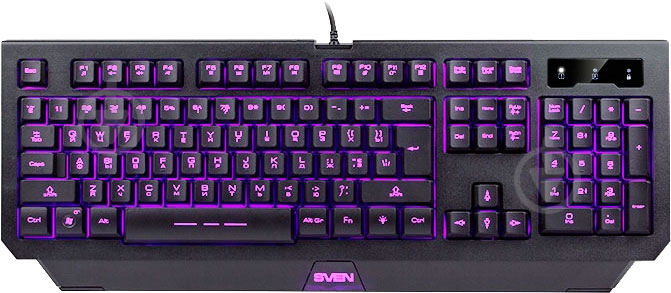 Клавіатура Sven Challenge 9300 (00600183) USB black - фото 3
