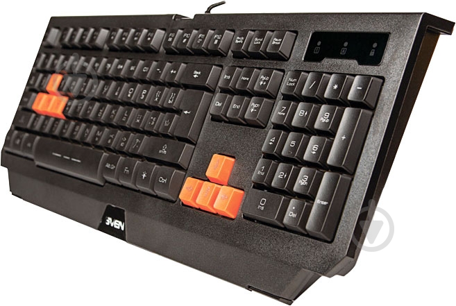 Клавіатура Sven Challenge 9300 (00600183) USB black - фото 8