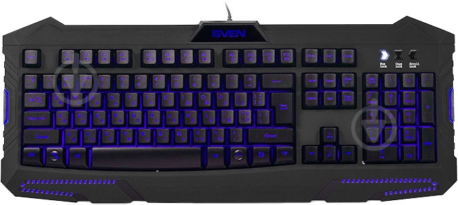 Клавиатура Sven Challenge 9100 (00600182) USB black - фото 3