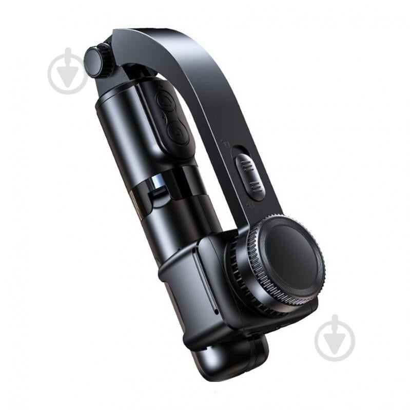 Держатель для смартфона L08 Mini Anti-shake Gimbal Black (6930539525849) RTAKO [019] Black - фото 1