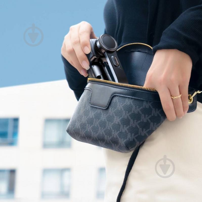 Держатель для смартфона L08 Mini Anti-shake Gimbal Black (6930539525849) RTAKO [019] Black - фото 9