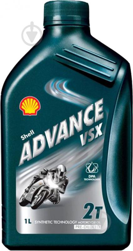 Моторне мастило SHELL Advance 2T VSX2 1 л (ТОВ-У000595) - фото 1