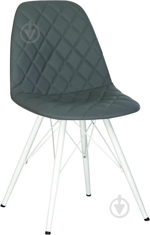 Стул обеденный Nowy Styl LIYA 4LX WHITE (BOX-1) RMB ECO-70 серый / белый - фото 1 Стул обеденный Nowy Styl LIYA 4LX WHITE (BOX-1) RMB ECO-70 серый / белый - фото 1