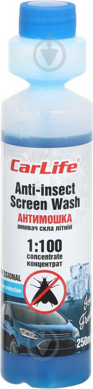 Омыватель стекла CarLife Anti-insect Screen-Wash Ice Fresh лето -5 °С 0.25 л