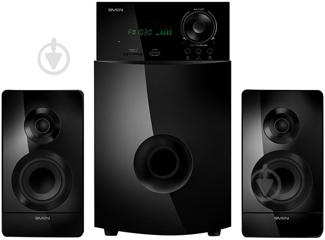 Акустическая система Sven MS-2100 2.1 black - фото 1