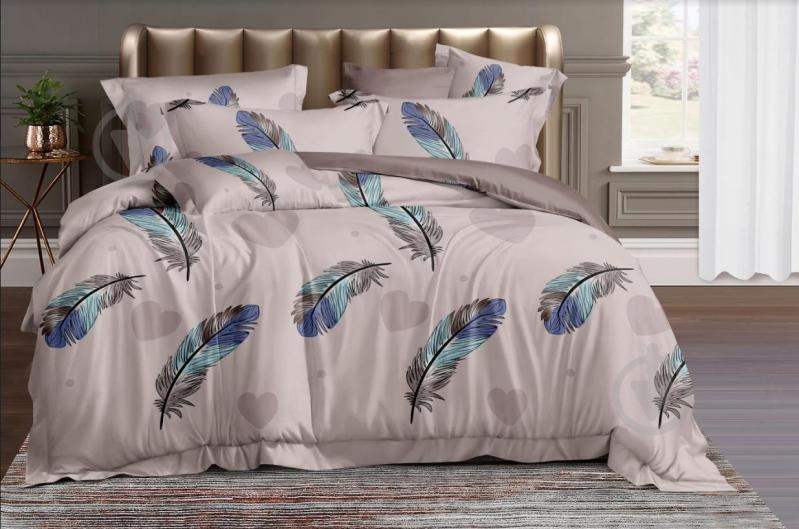 Наволочка сатин 22-1310 Peacock feathers 70x70 см мульти MirSon - фото 1 Наволочка сатин 22-1310 Peacock feathers 70x70 см мульти MirSon - фото 1