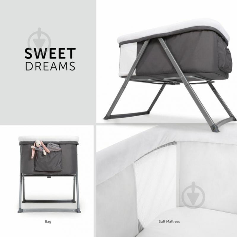 Кроватка детская Hauck Dreamer Grey 60895-1 - фото 8