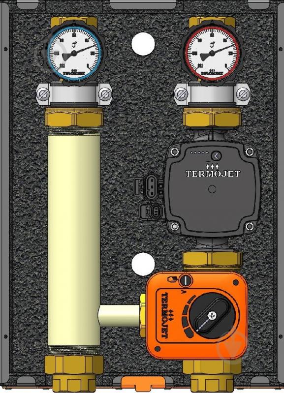 Насосная группа Termojet НГ-48/НГ-48Л со смесительным узлом и сервоприводом 1’’ - фото 4